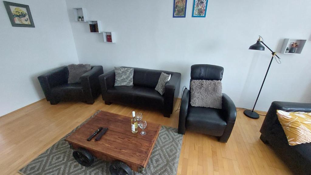 Posezení v ubytování Apartmán Šurany