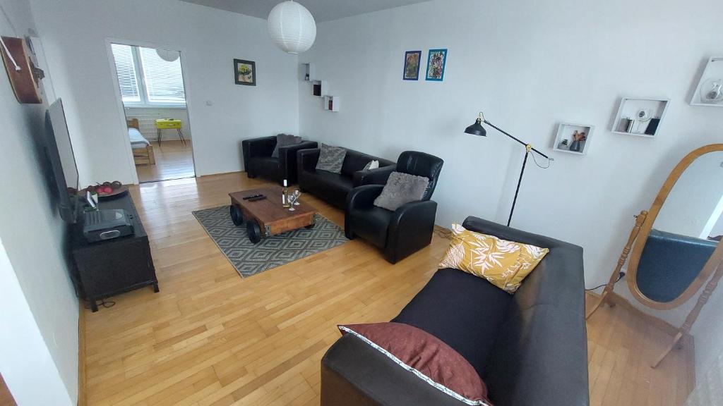Posezení v ubytování Apartmán Šurany