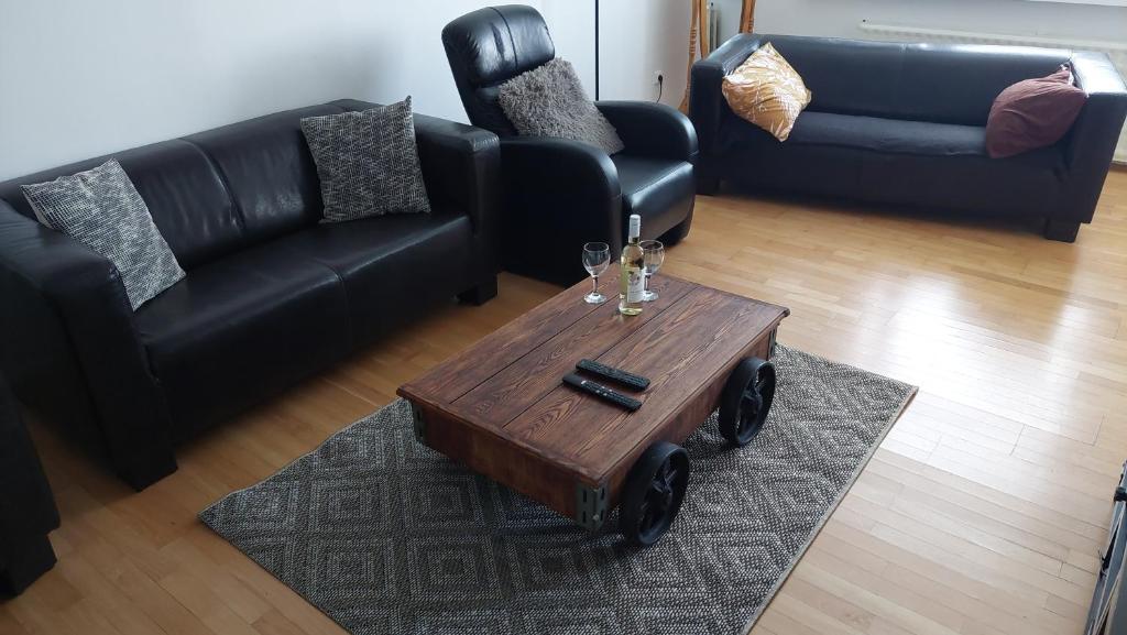 Posezení v ubytování Apartmán Šurany