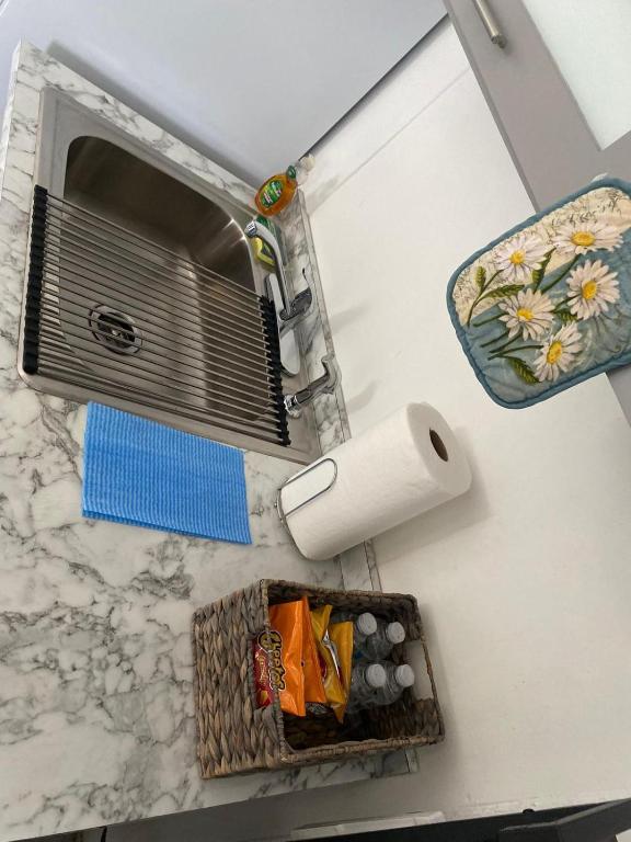 Kuchyň nebo kuchyňský kout v ubytování 2B - Seashell Serenity 1bdrm