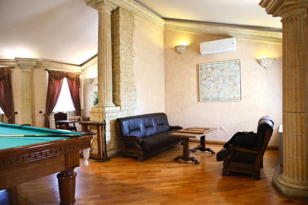 Posezení v ubytování Aquapark Hotel & Villas