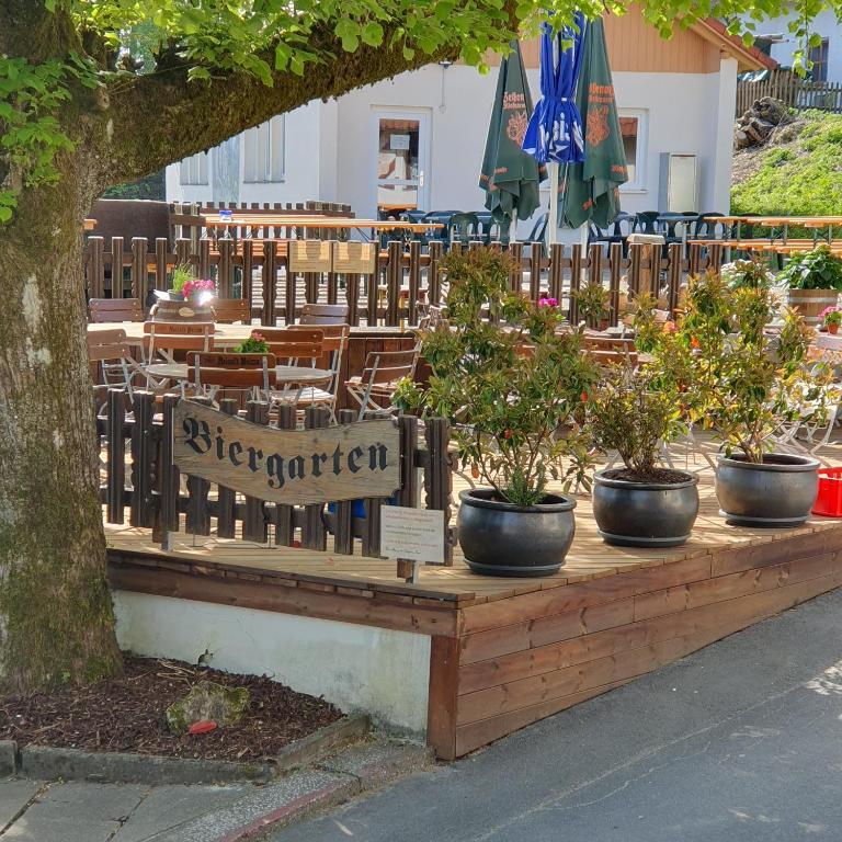 Zahrada ubytování Gasthof zur Burgruine