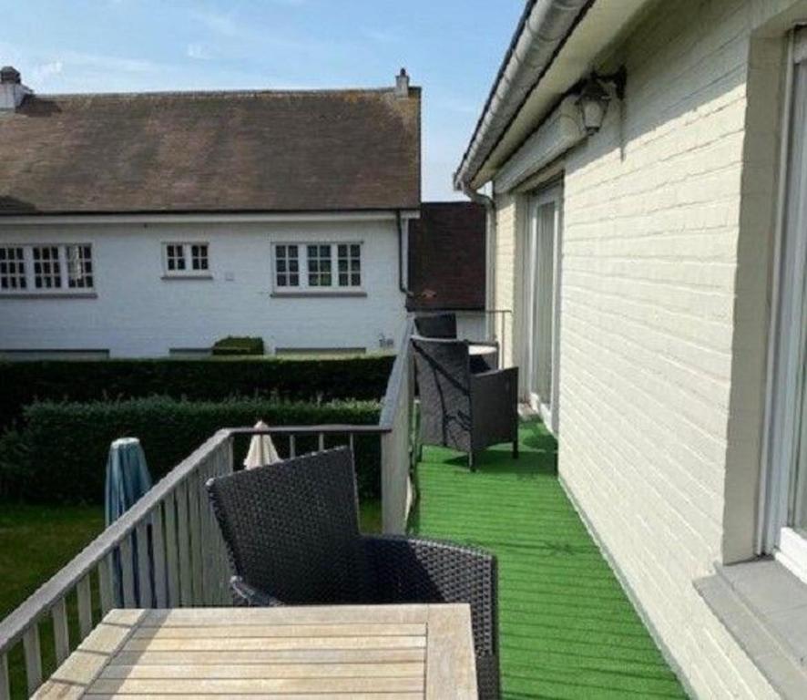 Zahrada ubytování Ferienwohnung für 4 Personen und 1 Kind in Knokke-Heist, Flandern