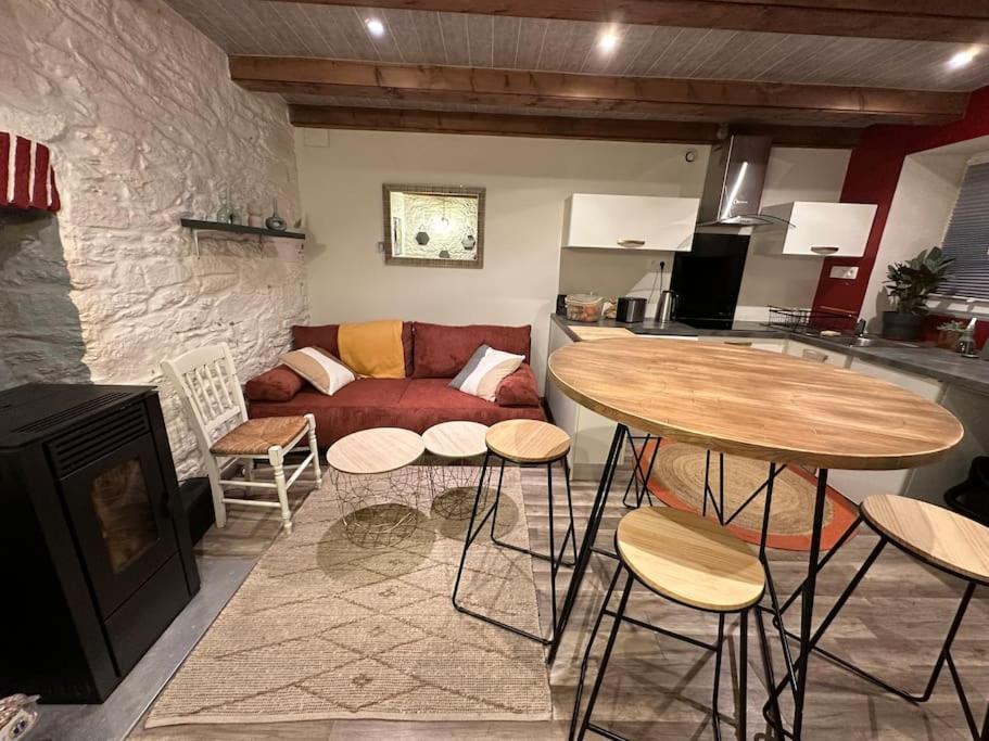 Et opholdsområde på Maison de charme - Cœur de Brest