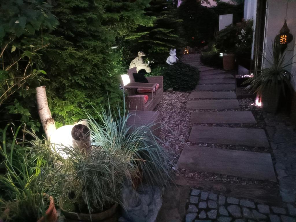 Zahrada ubytování Willa Orient