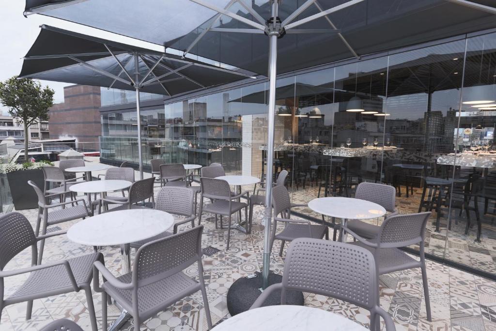 Restaurace v ubytování Hotel Cumbres Lastarria