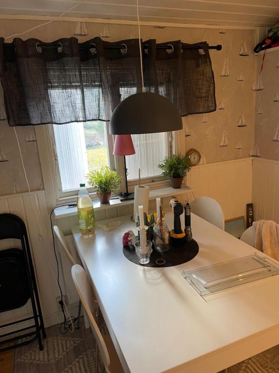 Kuchyň nebo kuchyňský kout v ubytování Älgdals villa
