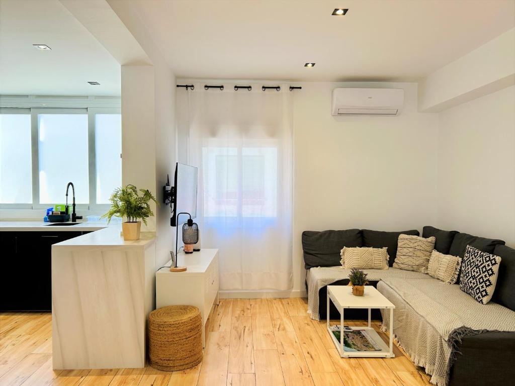 Posedenie v ubytovaní Ecochic Apartment in Fuengirola Center