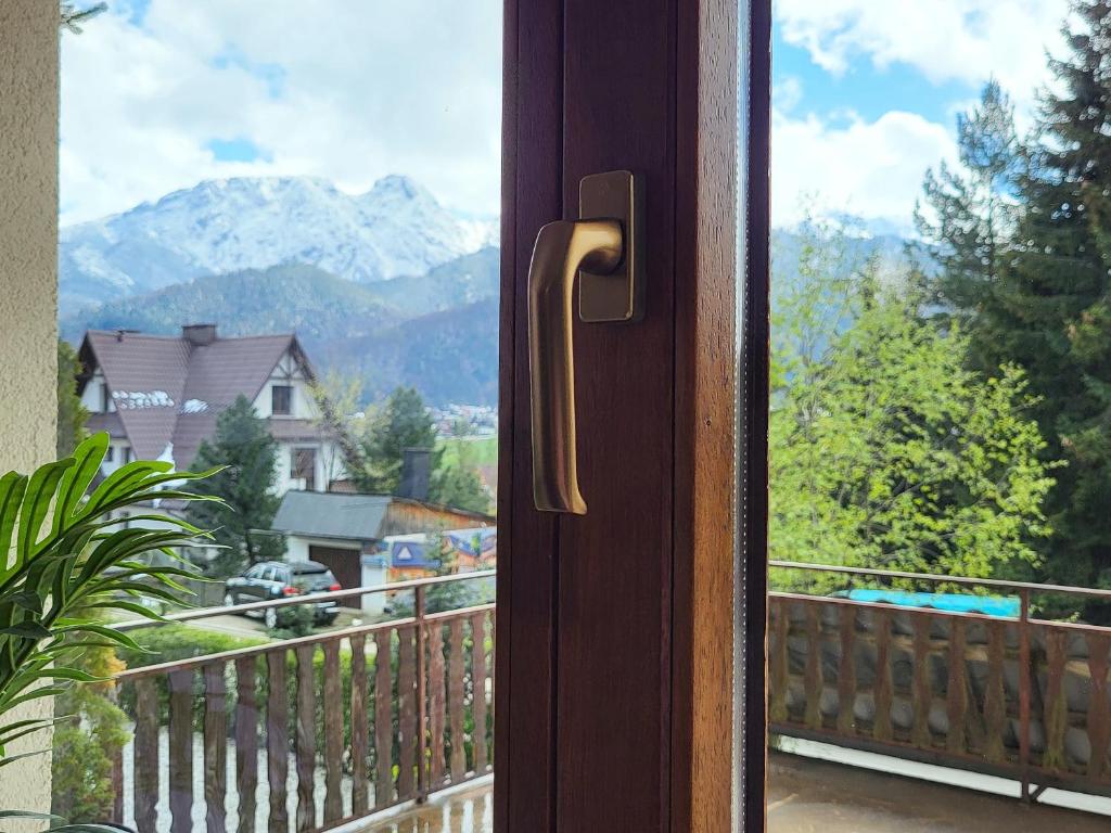 Výhľad na hory alebo výhľad na hory priamo z apartmánu