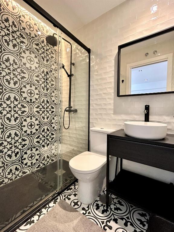 Kúpeľňa v ubytovaní Ecochic Apartment in Fuengirola Center
