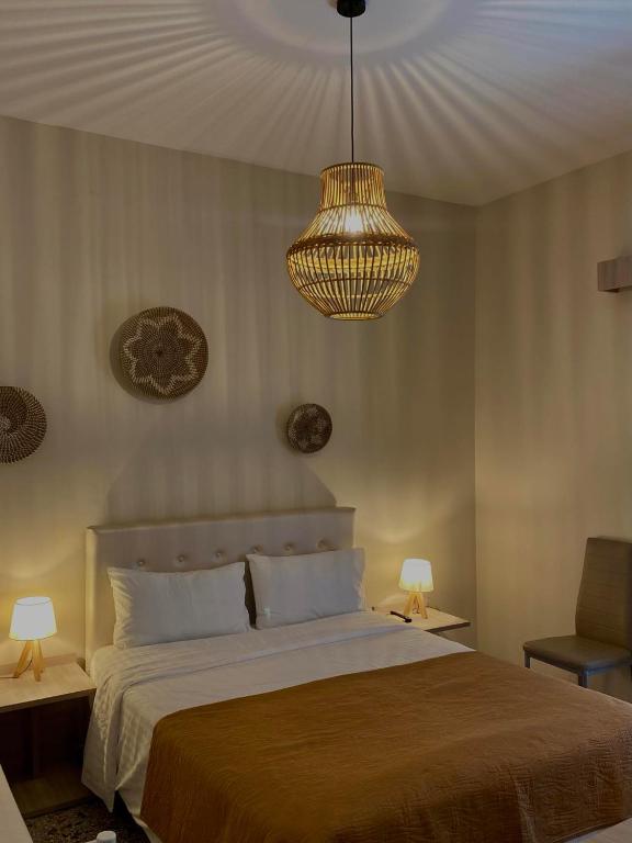 Postel nebo postele na pokoji v ubytování Galazia Nera Apartments