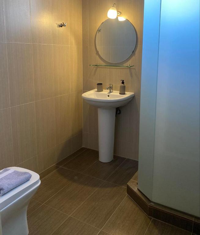 Koupelna v ubytování Galazia Nera Apartments