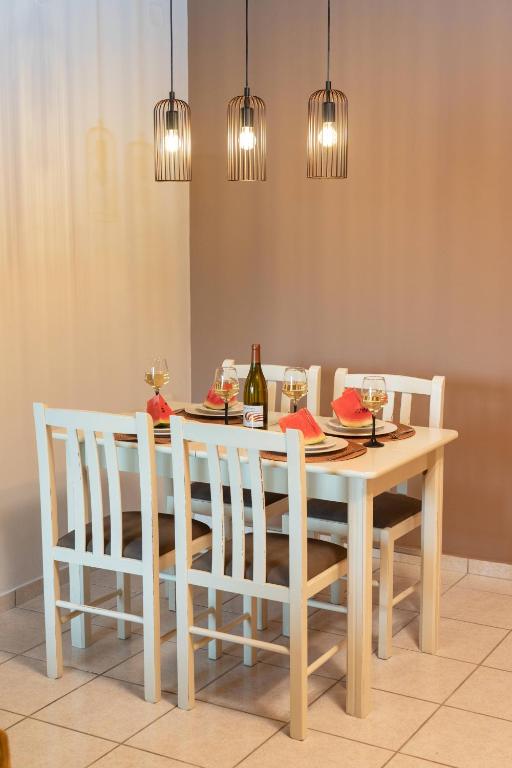 Posezení v ubytování La perla loft