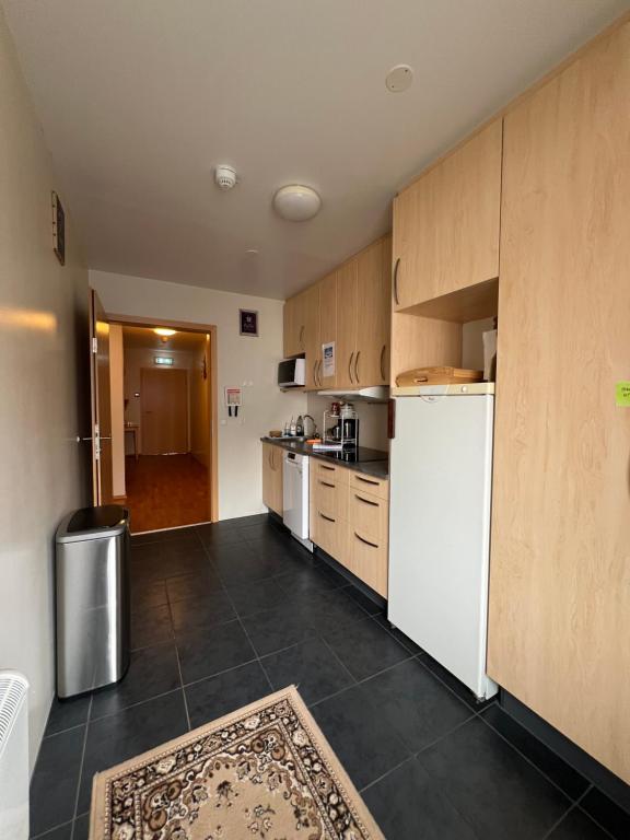 Kuchyň nebo kuchyňský kout v ubytování Media Luna Guesthouse