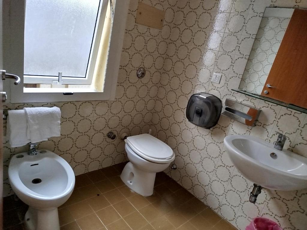 Koupelna v ubytování Hotel Silva Frontemare