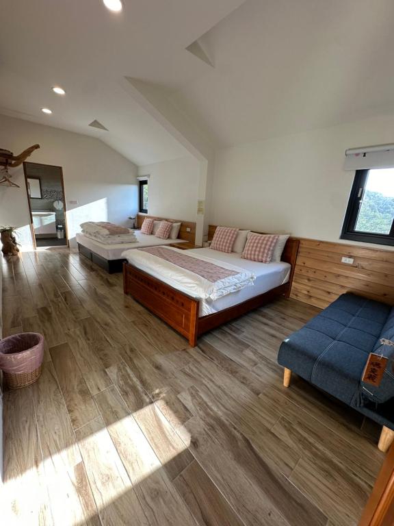 Katil atau katil-katil dalam bilik di SeeU Coffee and B&B