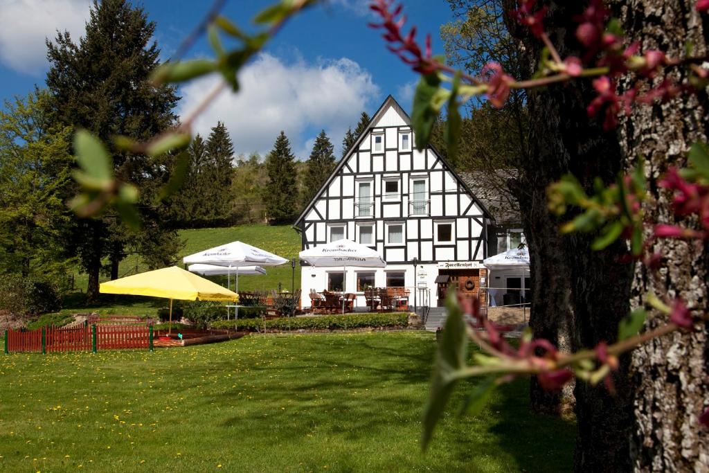 Zahrada ubytování Forellenhof Wald- und Wiesenquartier