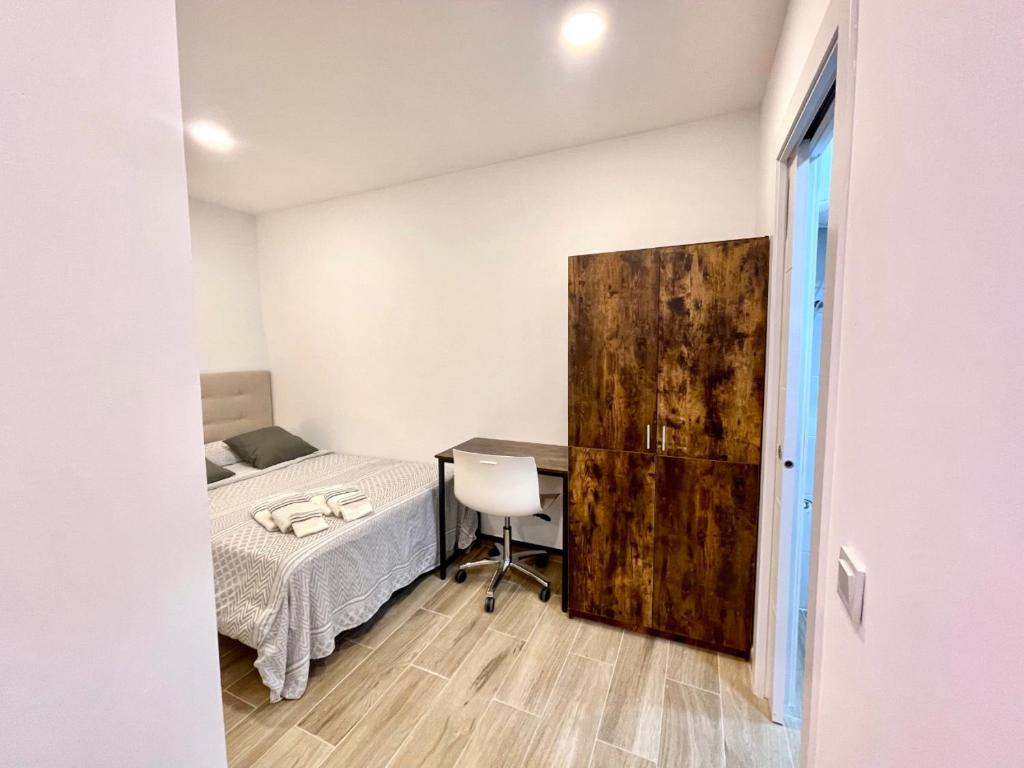 Postel nebo postele na pokoji v ubytování Hospedaje24 - 0