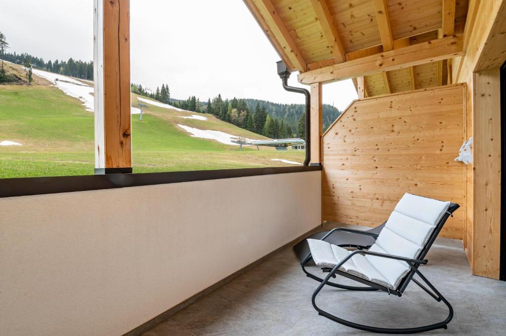 Nespecifikovaný výhled na hory nebo výhled na hory při pohledu z apartmánu