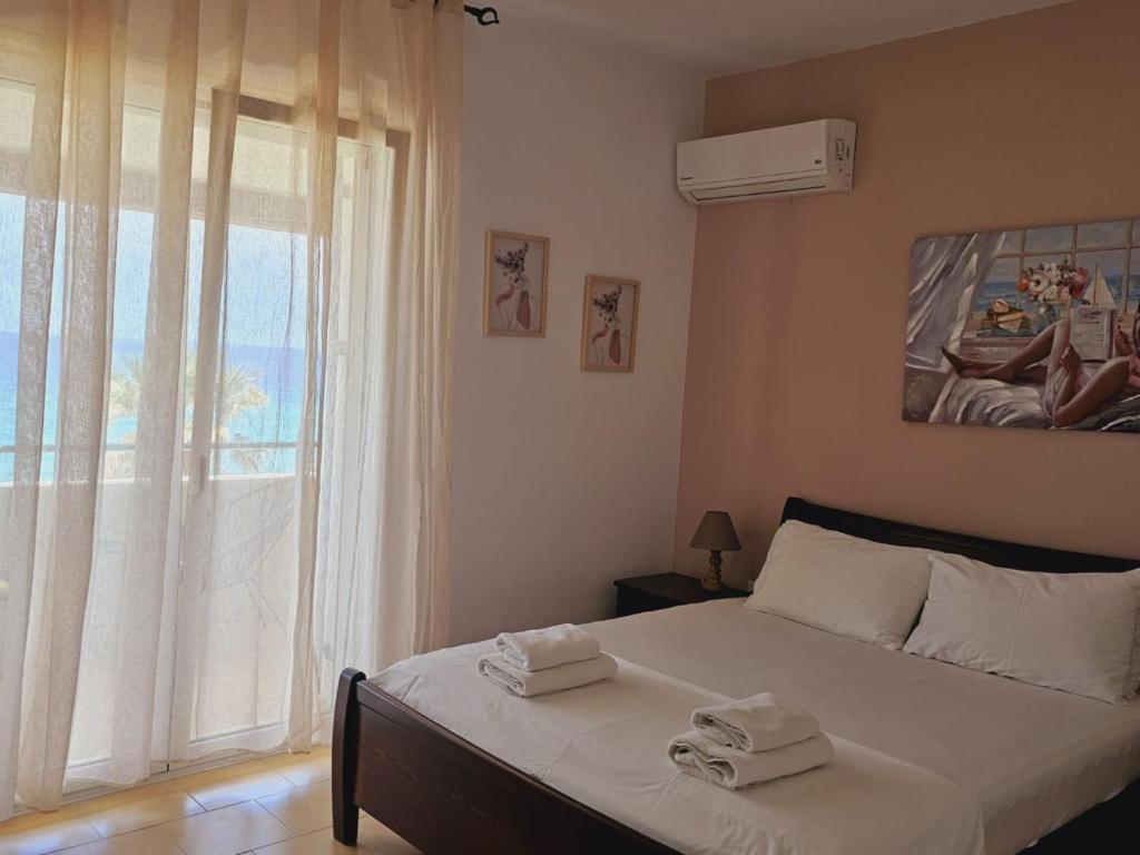 Posteľ alebo postele v izbe v ubytovaní Corfu Dream Holidays Villas