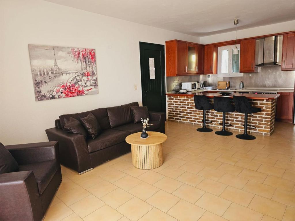 Kuchyňa alebo kuchynka v ubytovaní Corfu Dream Holidays Villas