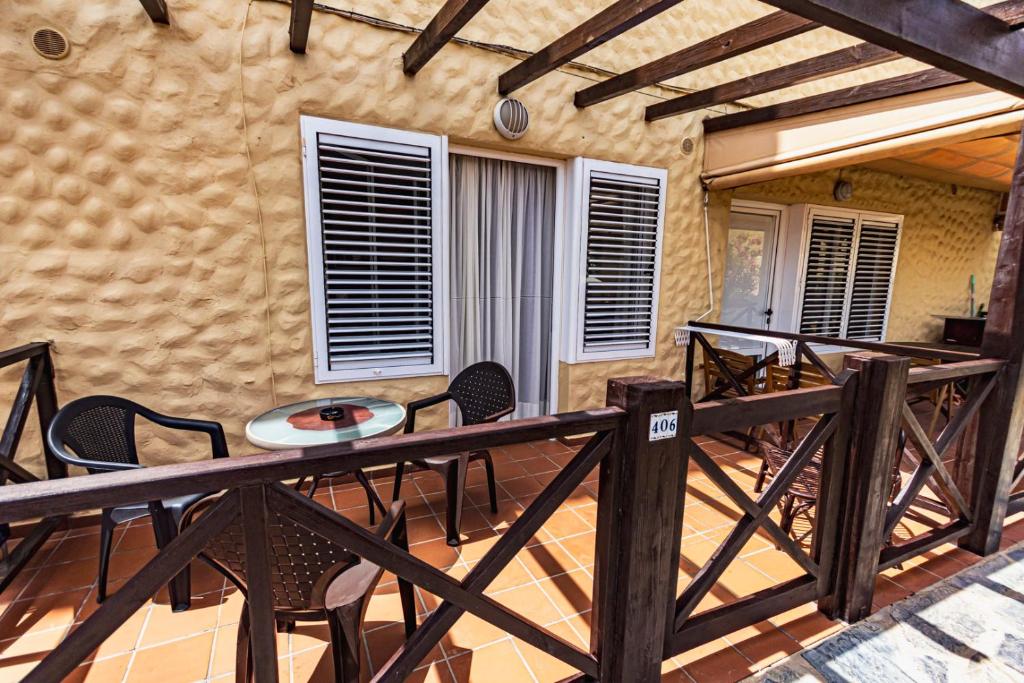 Balkón nebo terasa v ubytování Apartment Los Hibiscos