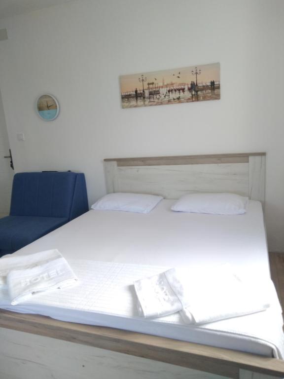 Postel nebo postele na pokoji v ubytování stockholm