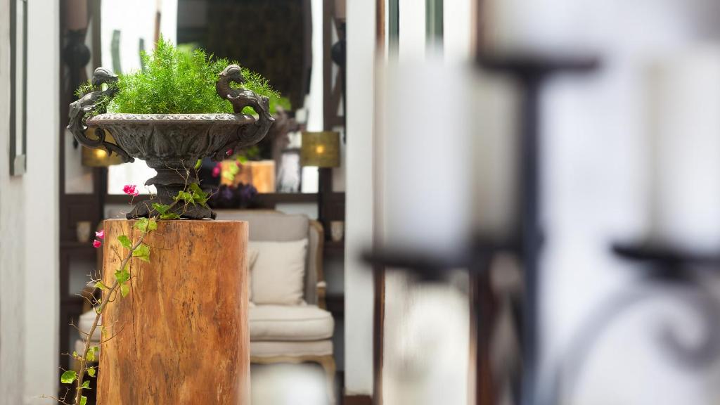 Posezení v ubytování Casa de São José Hotel Boutique