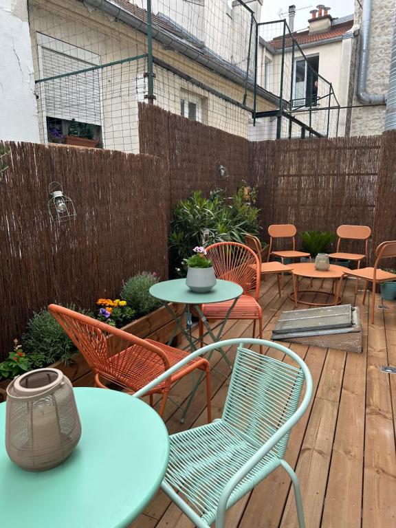 Hôtel Résidence A la Buttes aux Cailles - Resim 16