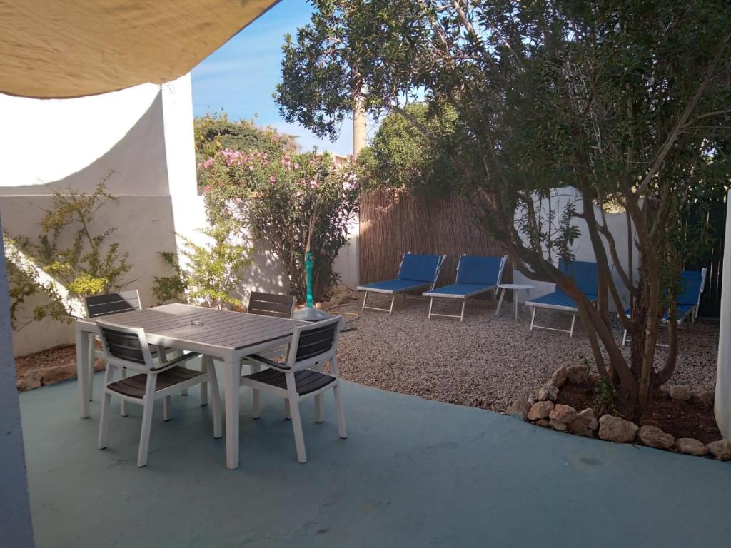 Uma varanda ou outra área externa em Villa Dacla