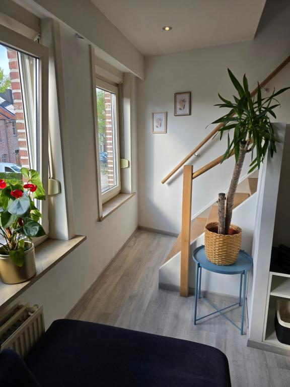 Posezení v ubytování Le gîte des Ambres