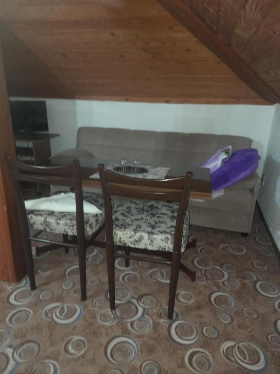 Posezení v ubytování Penzion Krušnohorka