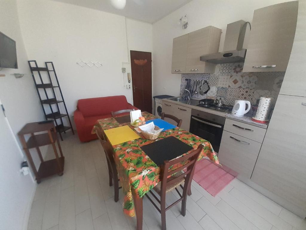 Kuchyň nebo kuchyňský kout v ubytování Mignon Locazioni brevi ad Avola - Sicilia - mare