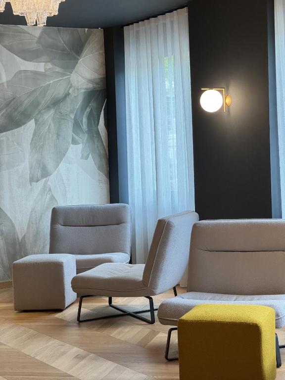 Posezení v ubytování Hotel Bigio