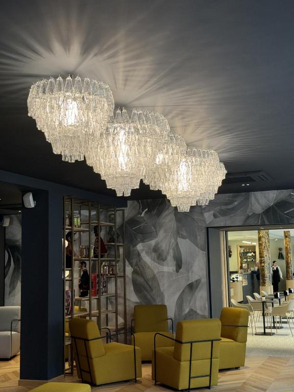 Posezení v ubytování Hotel Bigio
