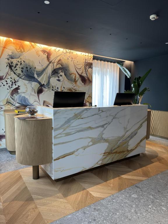 Vstupní hala nebo recepce v ubytování Hotel Bigio