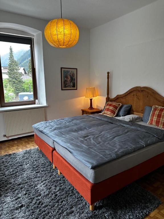 Postel nebo postele na pokoji v ubytování Mountain view