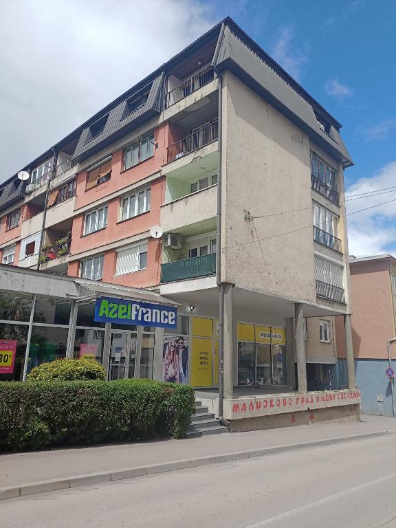 Budova, kde se apartmán nachází
