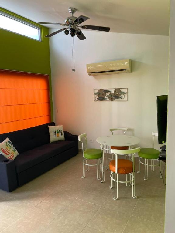Posezení v ubytování Ibiza beach residence Villa