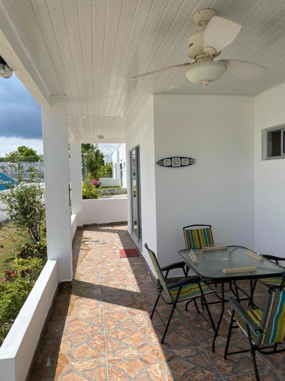 Balkón nebo terasa v ubytování Ibiza beach residence Villa