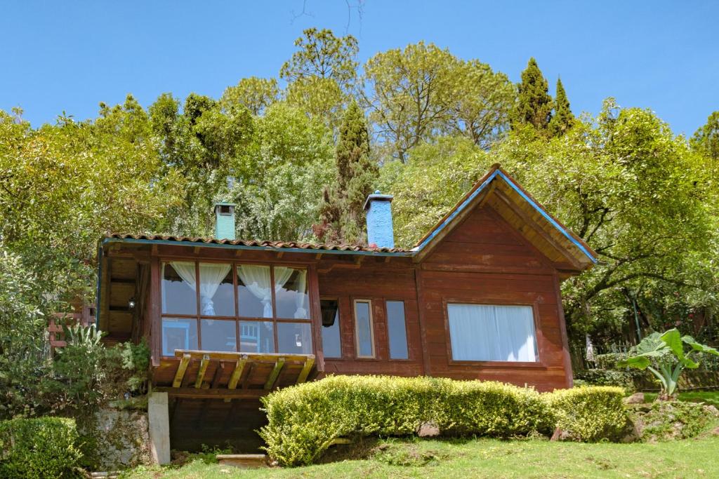 Zahrada ubytování Zirahuen Forest and Resort
