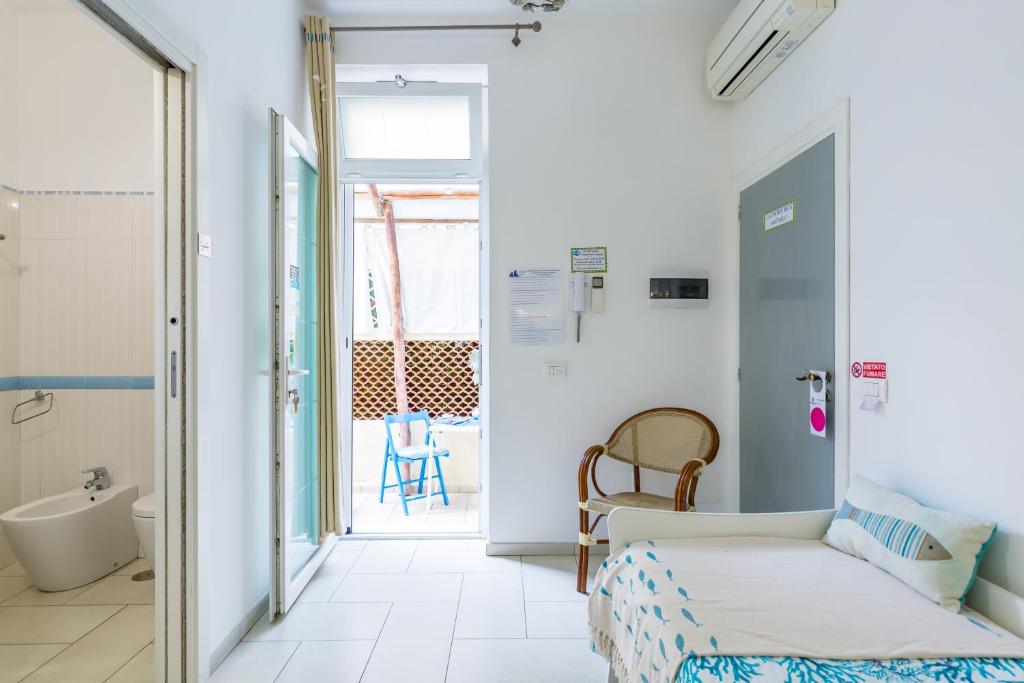 Koupelna v ubytování Fortino B&B Capri