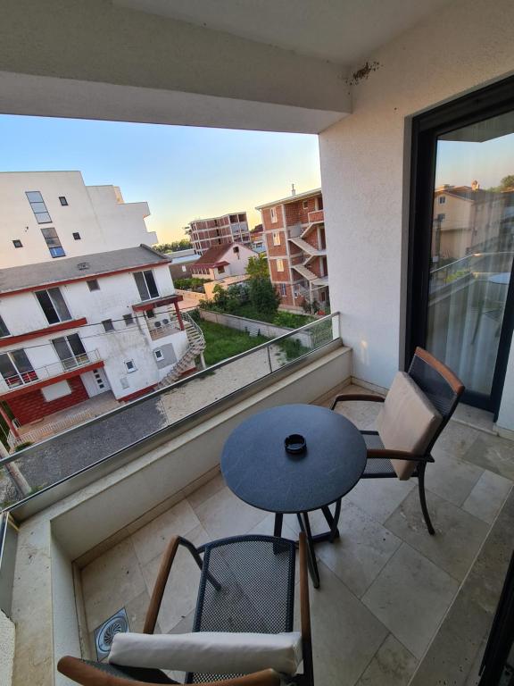 Balkón nebo terasa v ubytování Premium Berlin with Pool