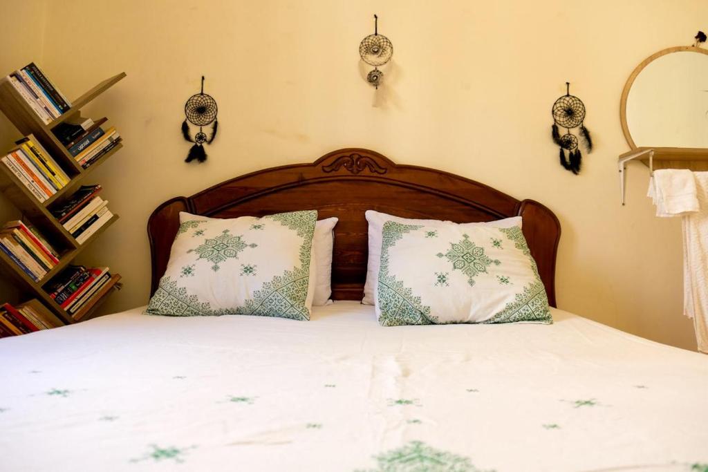 Postel nebo postele na pokoji v ubytování Room in Agadir Morocco