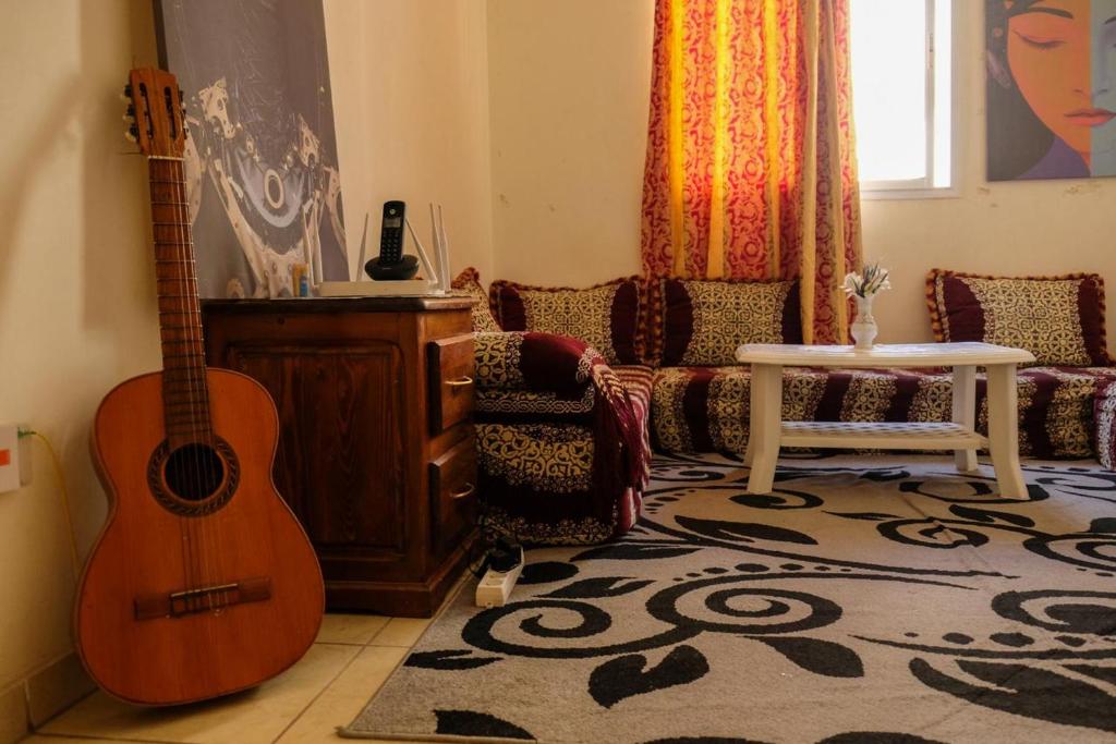 Posezení v ubytování Room in Agadir Morocco