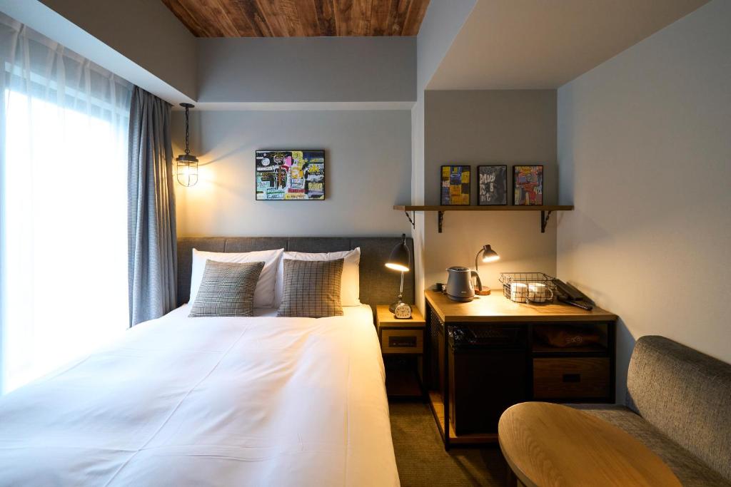 Lova arba lovos apgyvendinimo įstaigoje Hotel Resol Akihabara
