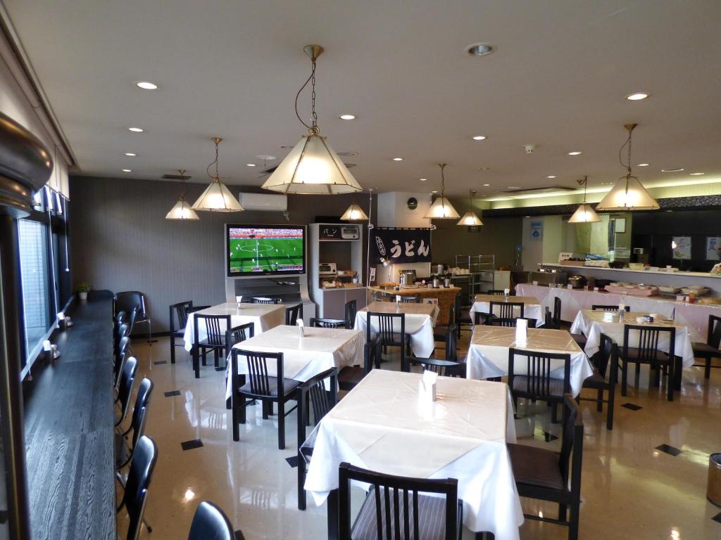 Restaurace v ubytování APA Hotel Takamatsu Kawaramachi