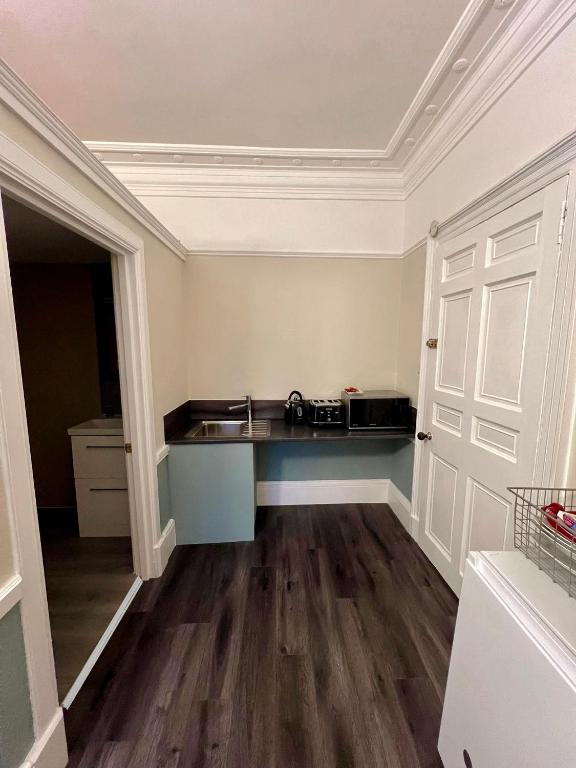 Kuchyň nebo kuchyňský kout v ubytování Ivybank Villa