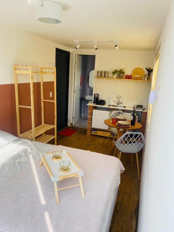 Postel nebo postele na pokoji v ubytování Vila Eco Mobili