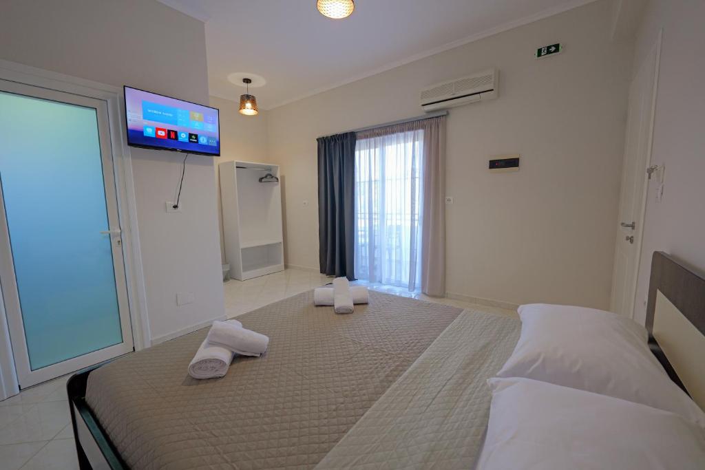 Postel nebo postele na pokoji v ubytování Hotel Deja Vu